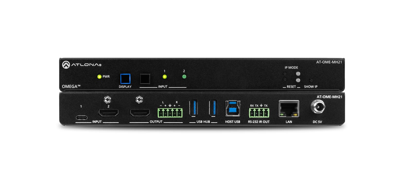 Atlona AT-OME-MH21 - Switcher, USB-C X HDMI