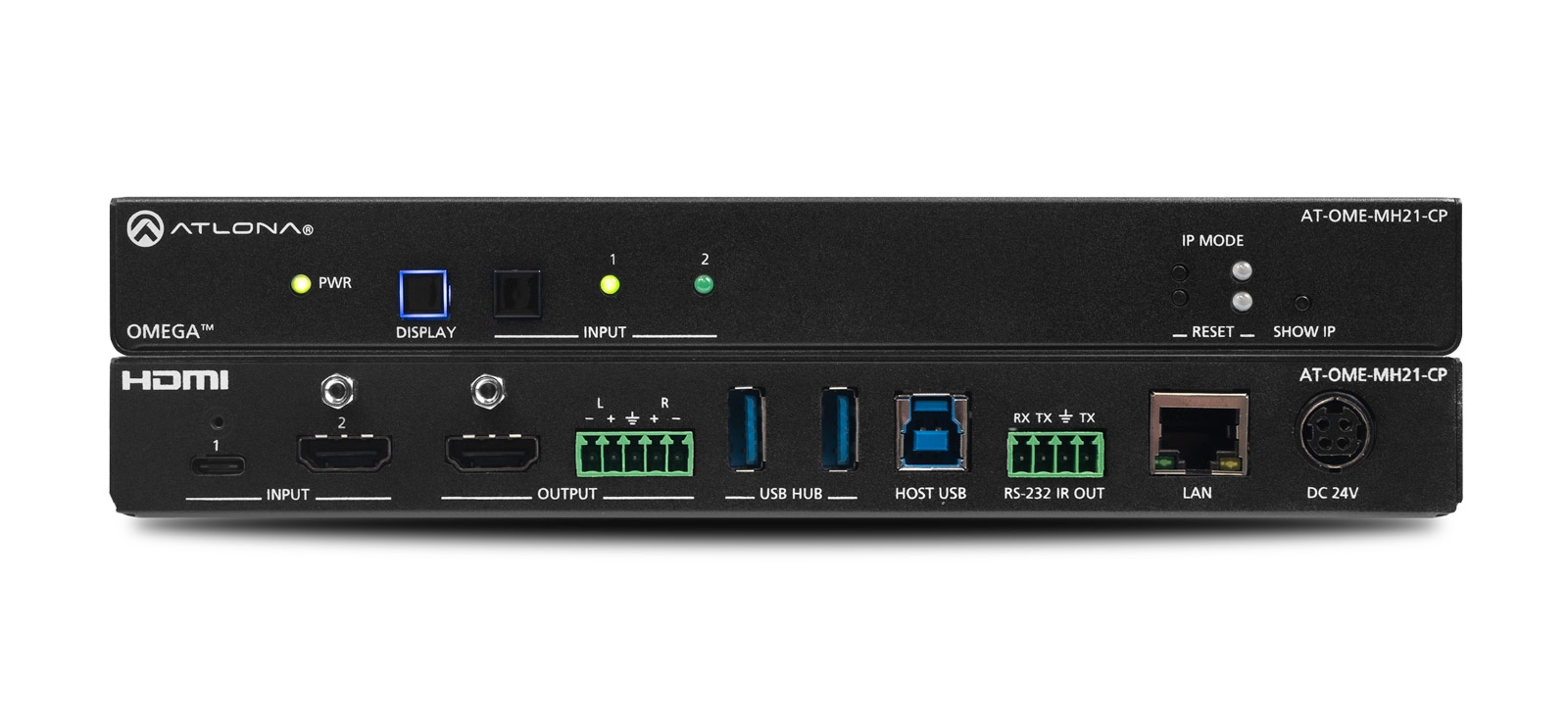 Atlona AT-OME-MH21-CP - Switcher, USB-C X HDMI
