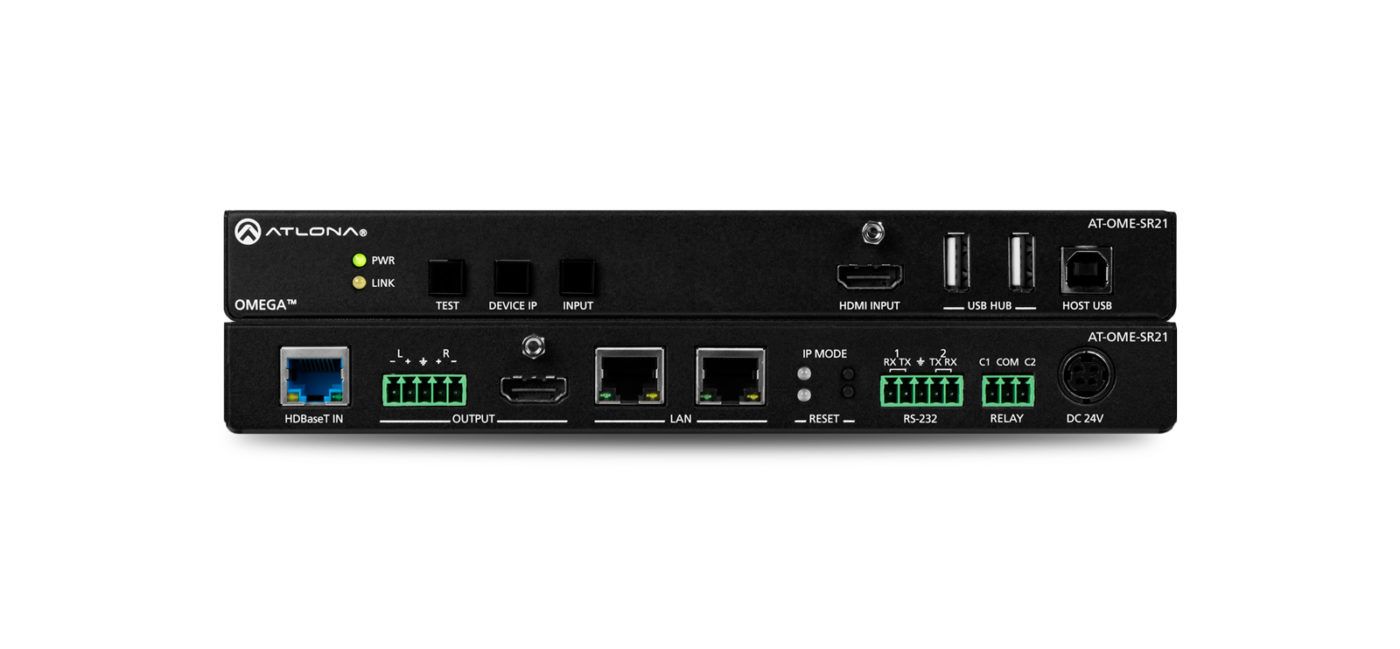 Atlona AT-OME-SR21 - HDBaseT/HDMI Switcher 2 X 1