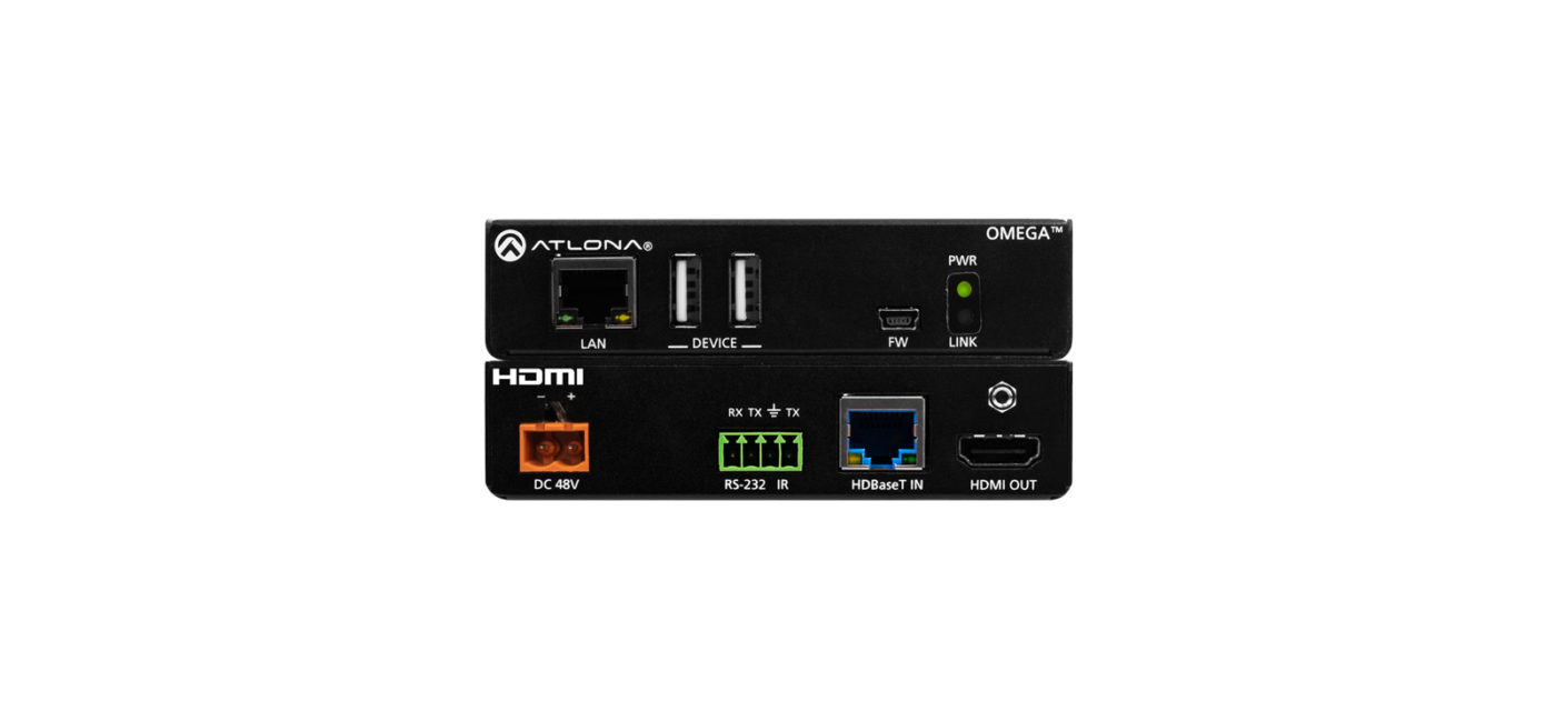Atlona AT-OME-EX-RX - HDBaseT Receiver, USB 2.0