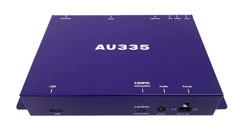 BrightSign AU335 - Audio Player, interaktiv