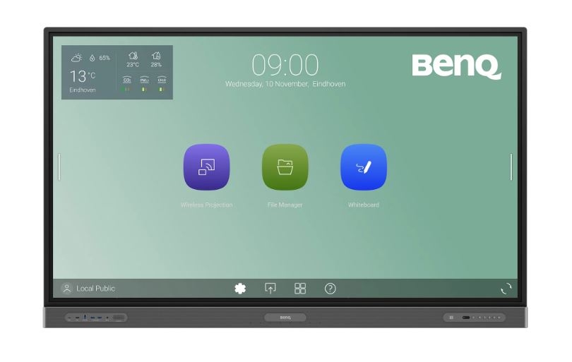 BenQ RP7503 - 75'' Display, UHD, IR Touch