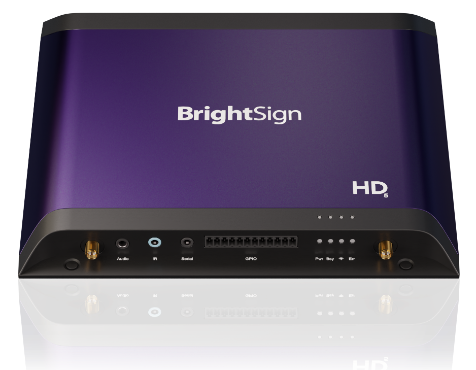 BrightSign HD1025 - 4K Player, HDR, interaktiv