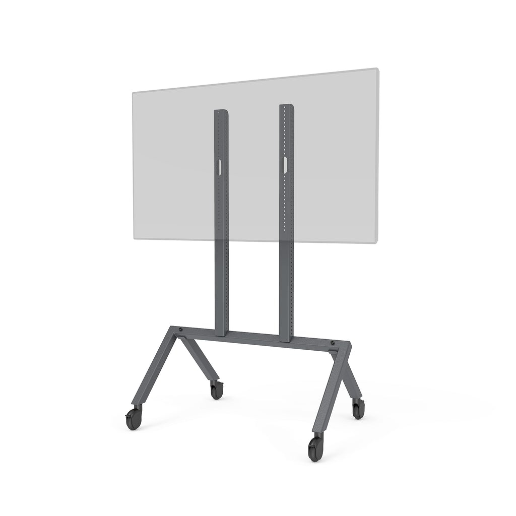 Heckler Design AV Cart Base Kit. No Shelves, - No Mounts - BLACK