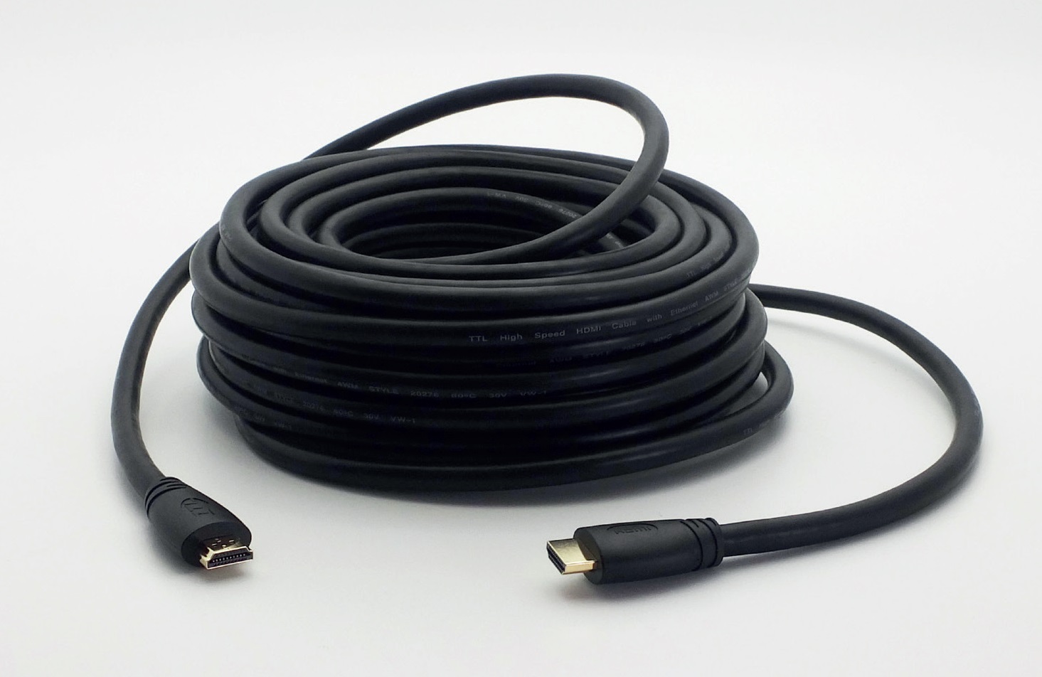 TTL HDMI-Kabel (HQ) 20m - HDMI St./St. Ethernet, schwarz