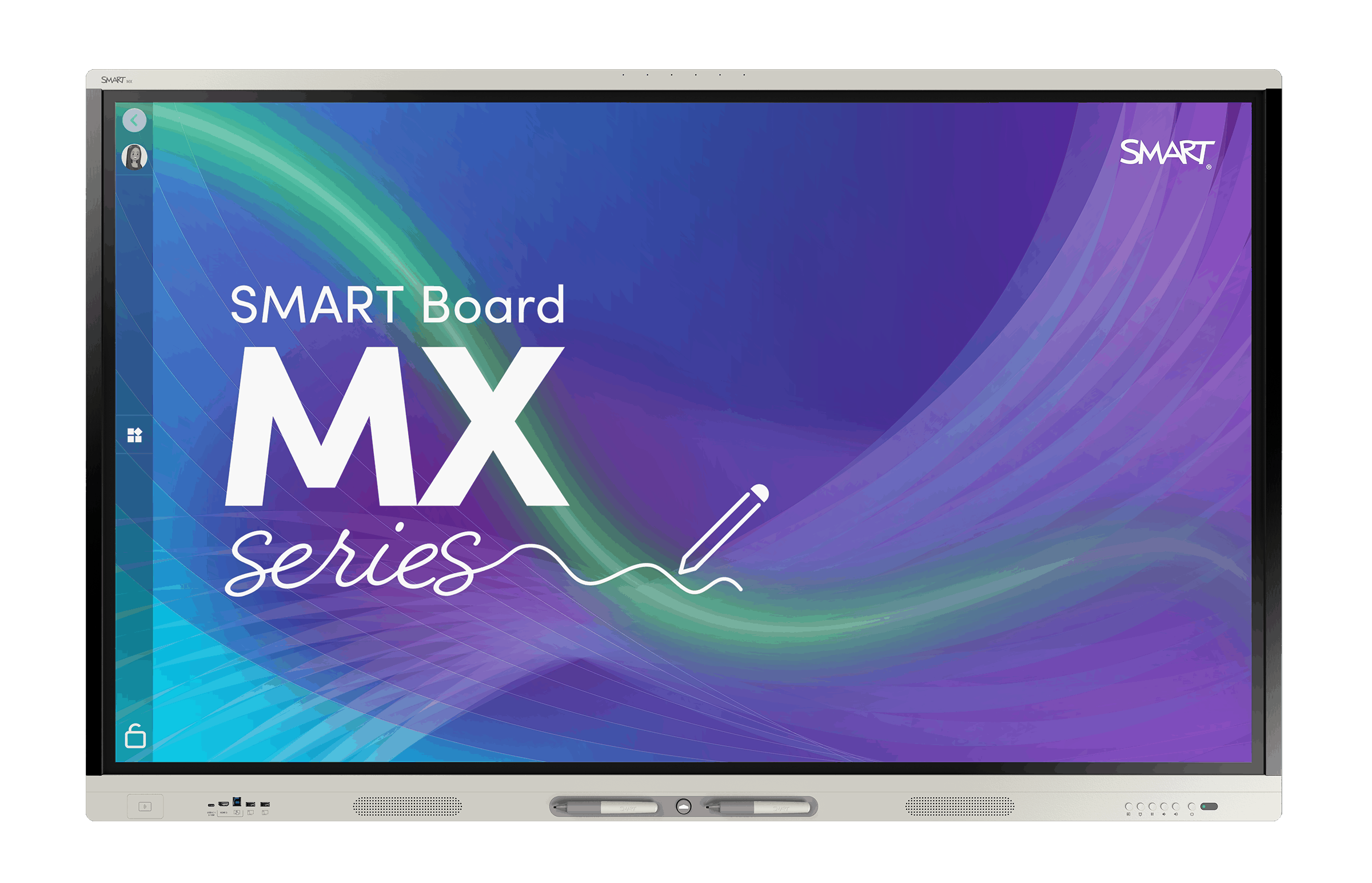 SMART Board MX255-V4 - interaktives Display mit iQ