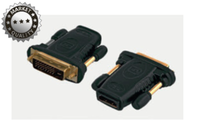 TTL HDMI Buchse > DVI Stecker - Adapter, schwarz