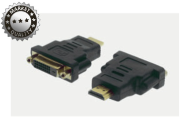 TTL HDMI Stecker > DVI Buchse - Adapter, schwarz